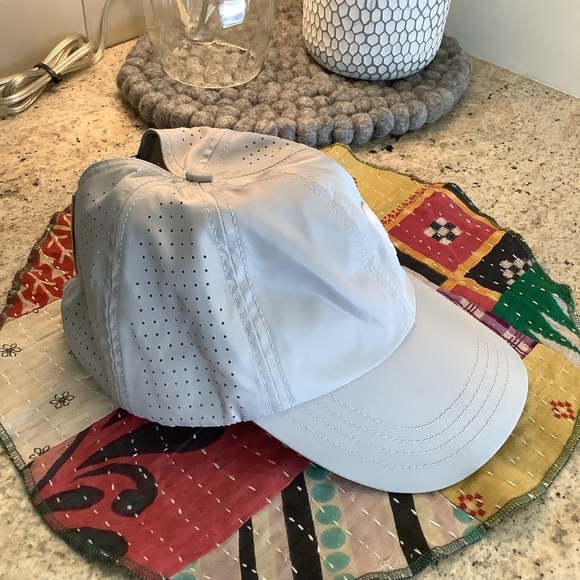 Gray Court Hat by Born Primitive with Ponytail Holes EUC - Picture 2 of 6